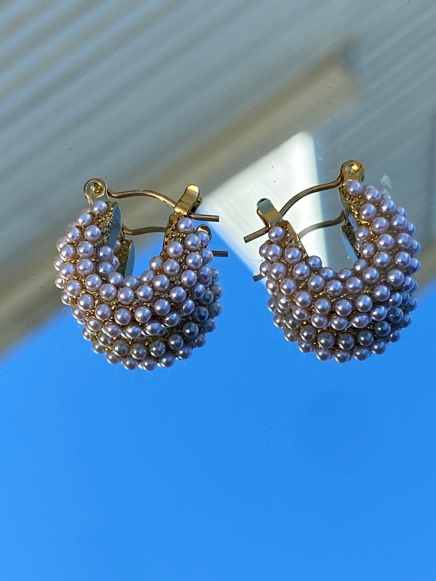 Pearls earings