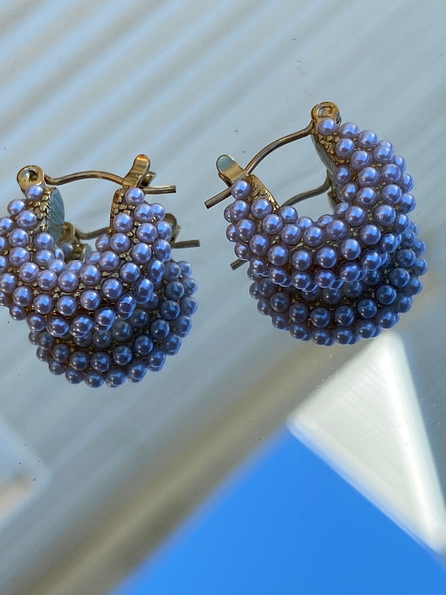 Pearls earings
