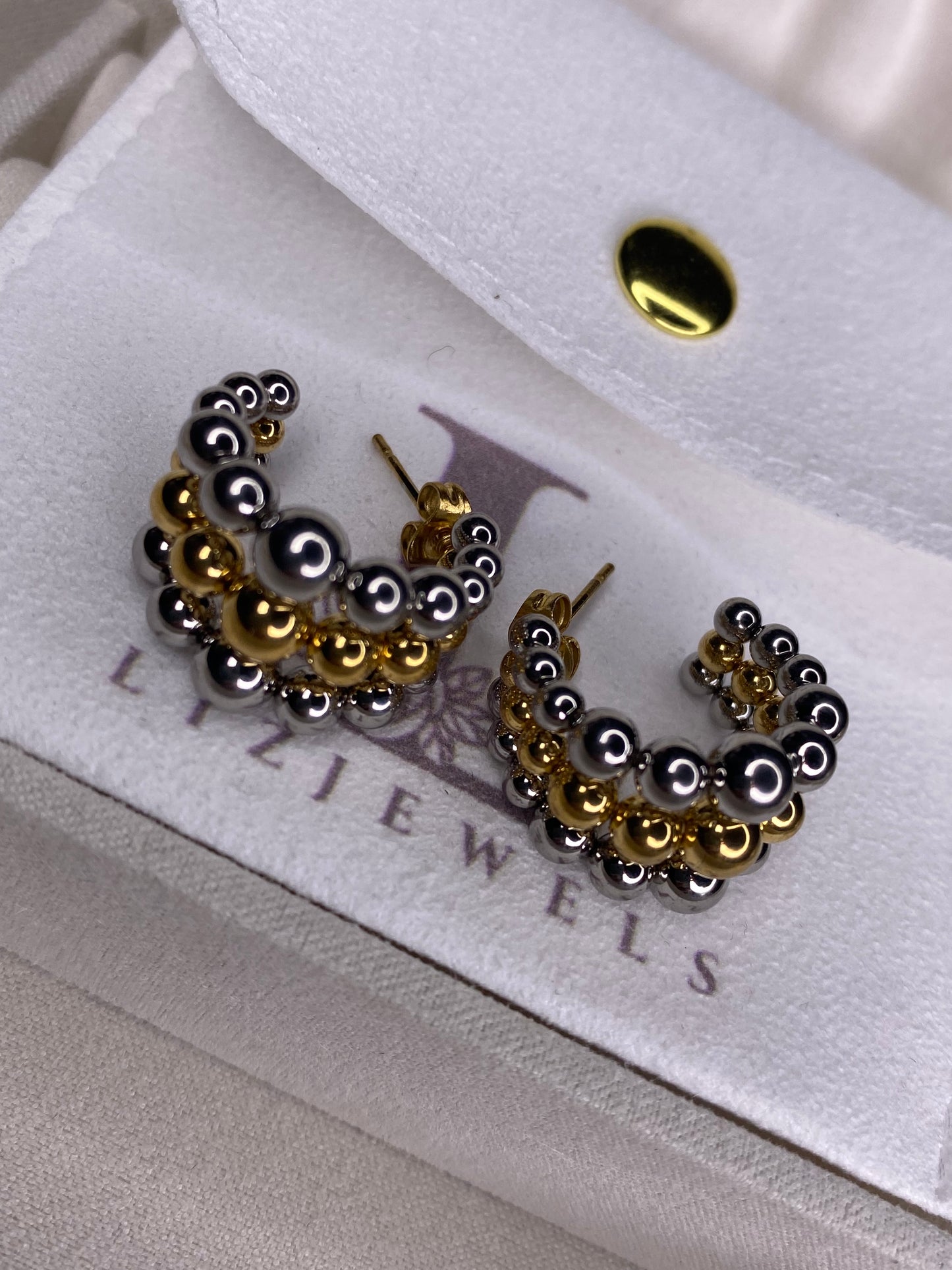 Earring Dos tono