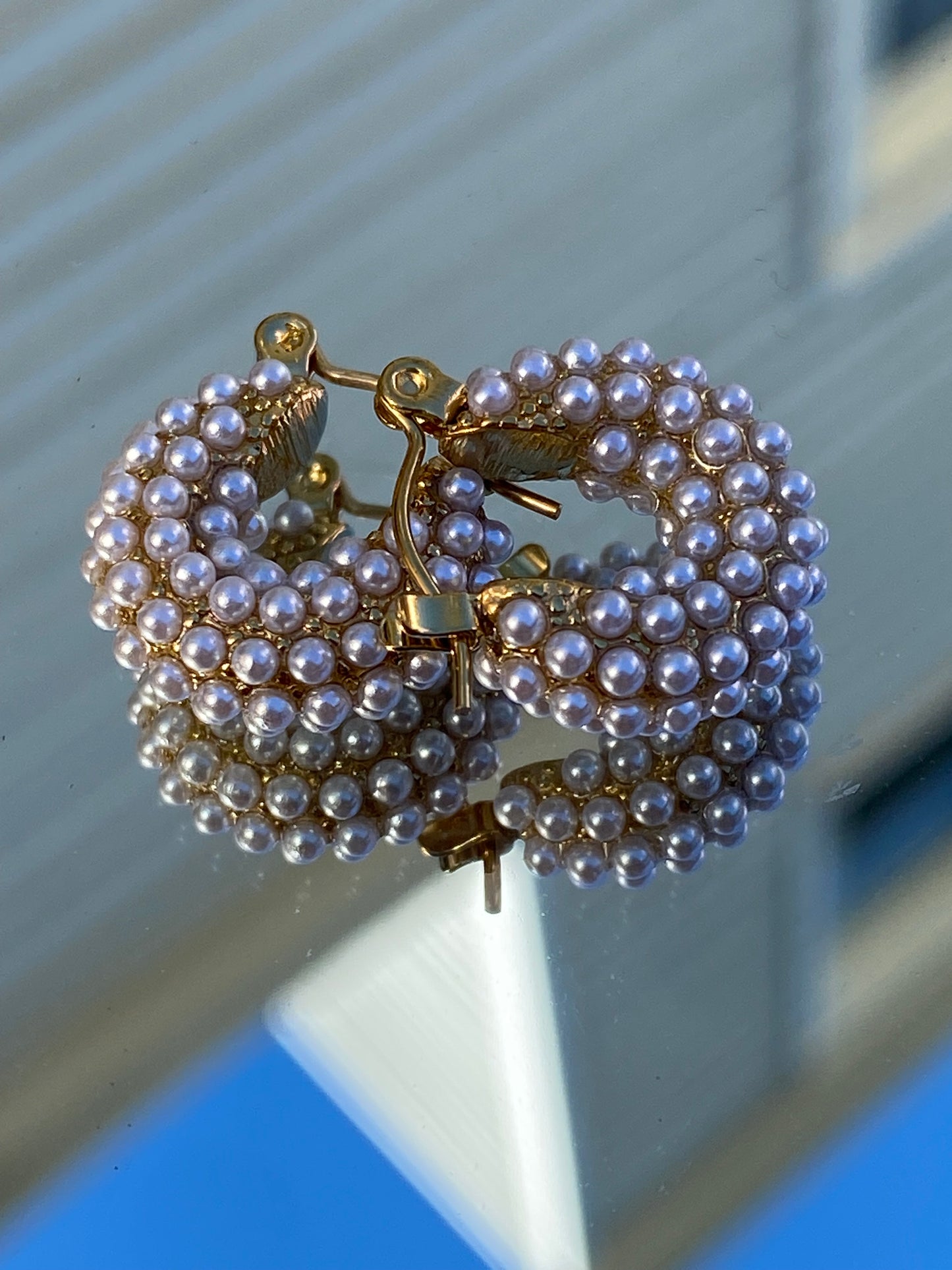 Pearls earings