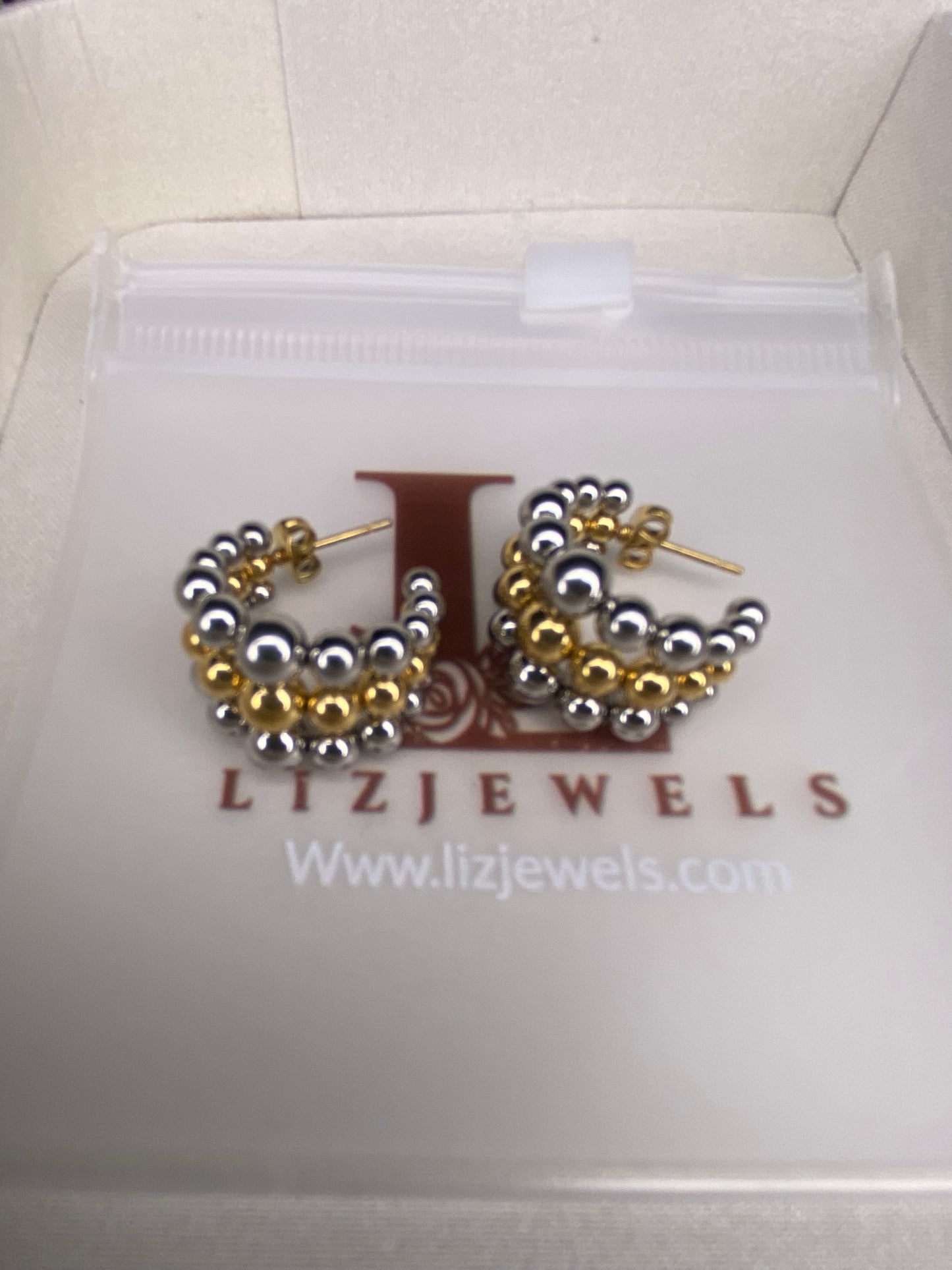 Earring Dos tono
