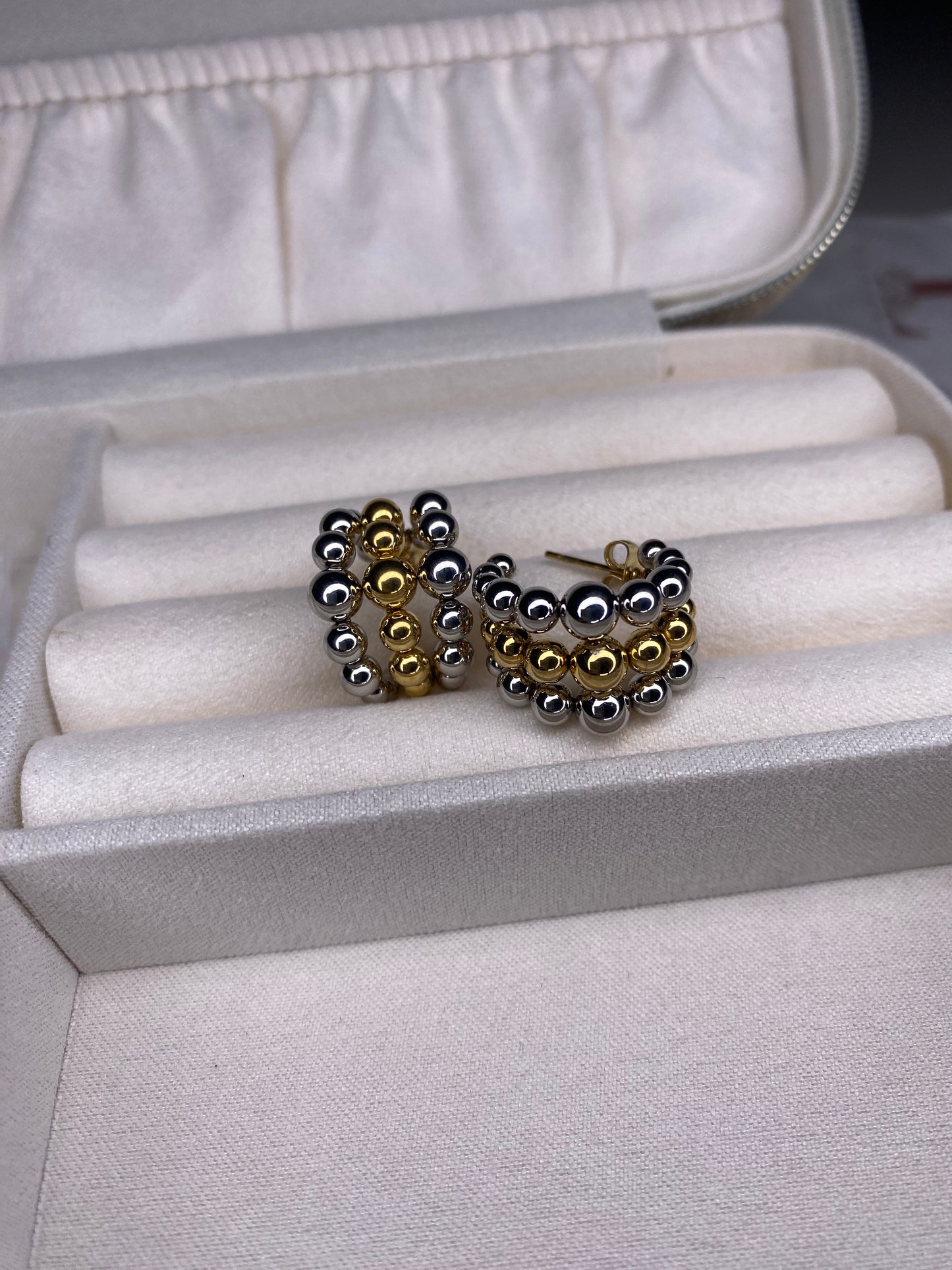 Earring Dos tono