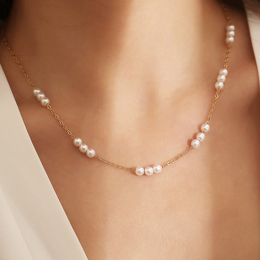 Tree pearls necklace