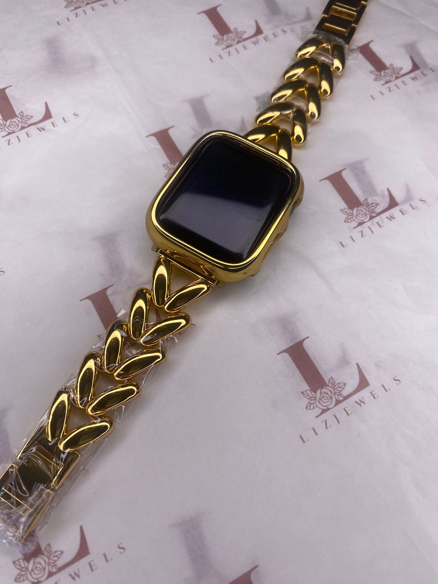 CASE APPLE WATCH - ORO - 1 PIEZA