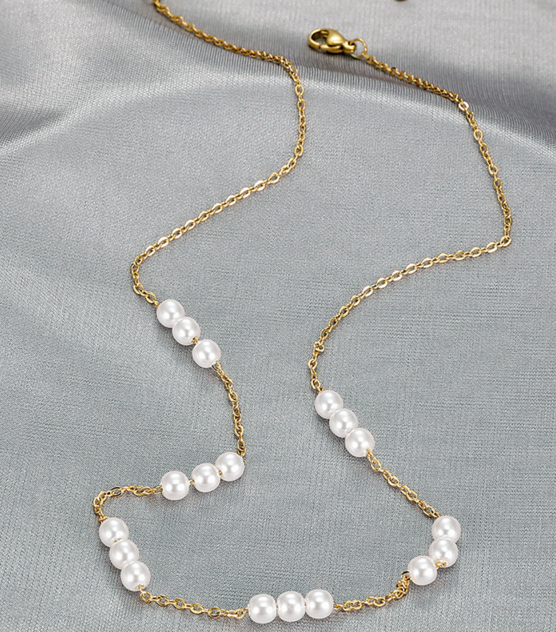 Tree pearls necklace